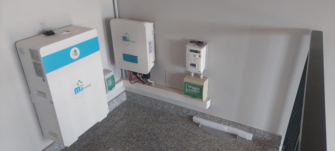 Inverter e contatore di produzione
