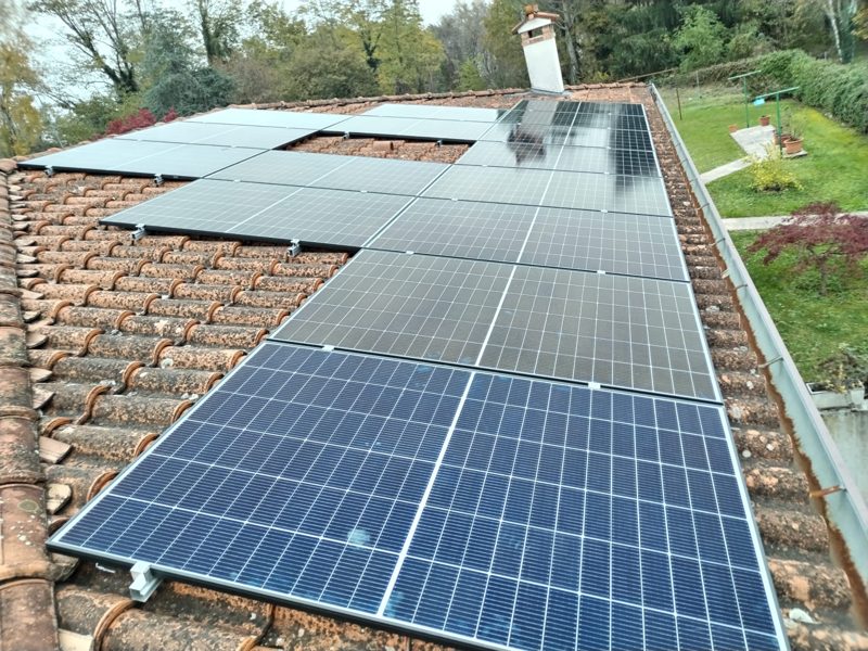Impianto fotovoltaico realizzato a Aviano