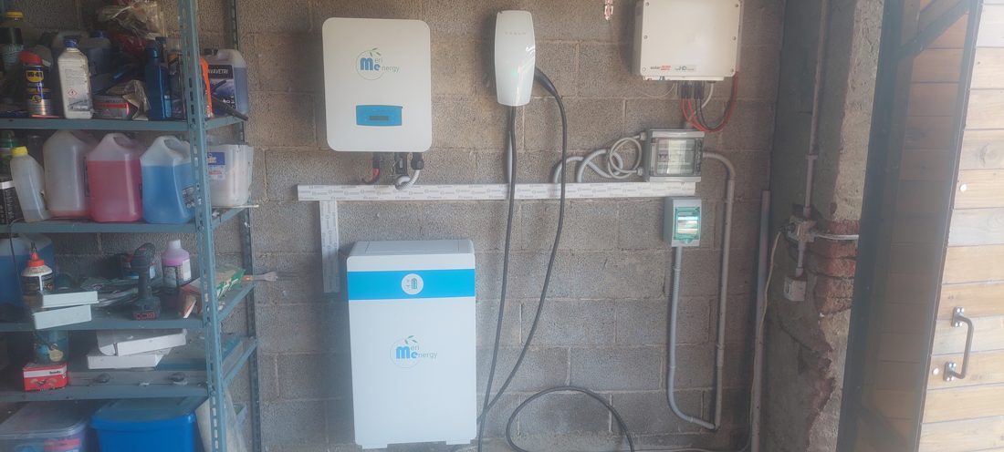 Inverter installato a parete