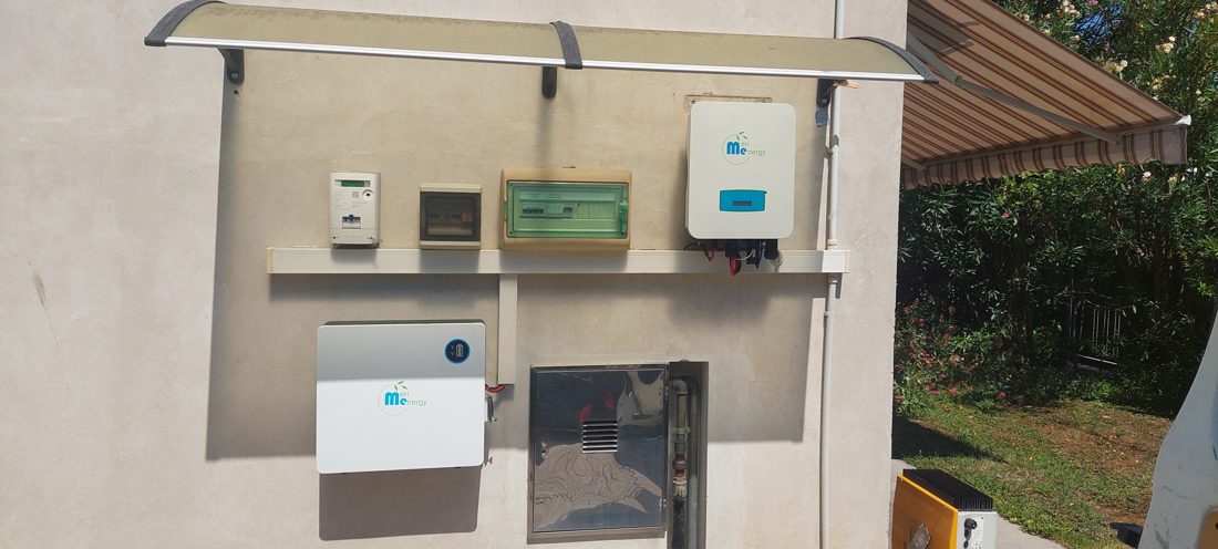 Inverter, accumulo e monitoraggio