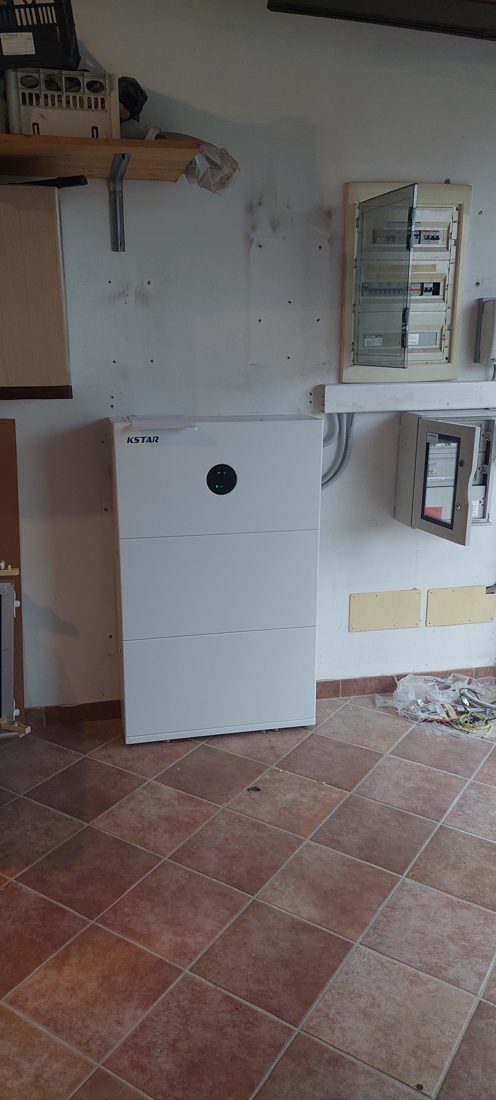 Accumulo e quadro elettrico