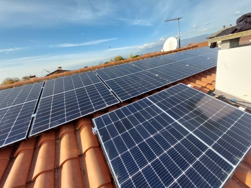 Impianto fotovoltaico a Tezze sul Brenta, foto 2