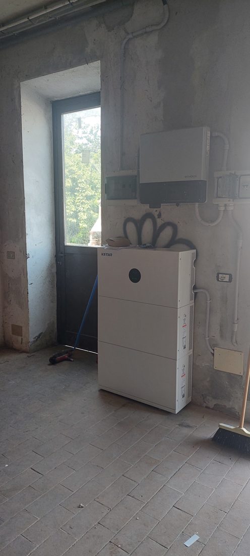 Inverter installato